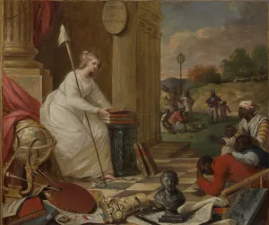 Freedom Collection: Study For Liberty Displaying the Arts and Sciences, or The Genius of America... ca