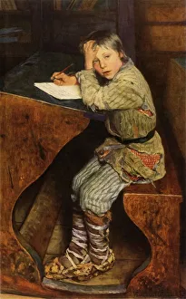 Nikolai Petrovich Prints: Study from Life, c1903, (1965). Creator: Nikolaj Petrovic Bogdanov-Bel skij
