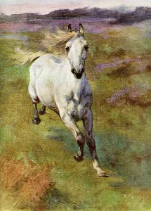 Running Prints: Study from Life for Colt Hunting in the New Forest, 1899