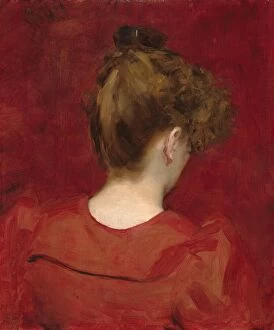 Carolus Duran Gallery: Study of Lilia, 1887. Creator: Charles Emile Auguste Carolus-Duran