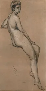 Study of Line by Herbert Draper, c1903. Artist: Herbert James Draper
