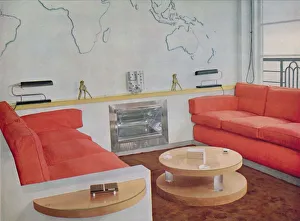 Coffee Table Prints: Study in Lord Louis Mountbattens London House, 1938