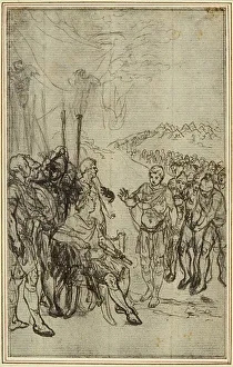 Study for Lucains La Pharsale, Canto IV, c. 1766