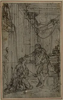 Study for Lucains La Pharsale, Canto X, c. 1766