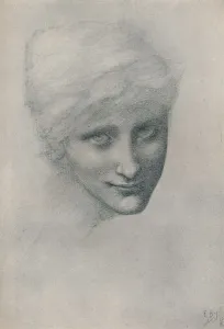 Edward Coley Burne Jones Gallery: Study of the Mermaid, In The Depths of the Sea, 1886. Artist: Sir Edward Coley Burne-Jones