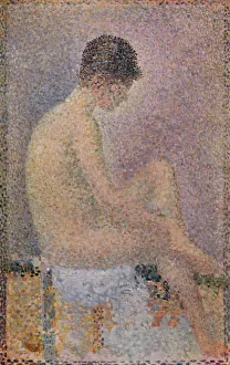 Jan Gordon Prints: Study for the Models, 1886, (1923). Artist: Georges-Pierre Seurat