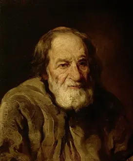 1840 Prints: Study of an Old Peasant, c1840. Creator: Piotr Michalowski