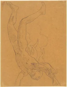 Phaeton Prints: Study for Phaethon, 1922-1925. Creator: John Singer Sargent