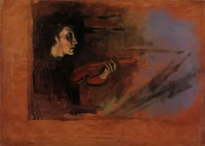 Halfdan Johnsen Prints: Study for Play and Dance, 1896. Creator: Halfdan Egedius