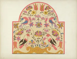 Study for Proposed Portfolio Decorated Chests of Rural Pennsylvania, 1941. Creator: Unknown