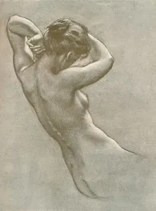 Draper Prints: Study for Prospero Summoning Nymphs and Deities