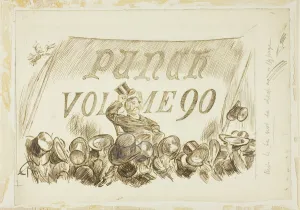 Keene Charles Samuel Prints: Study for Punch, Volume 90, 1886. Creator: Charles Samuel Keene