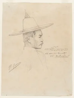1824 1904 Prints: Study for The Reception of the Siamese Ambassadors at Fontainebleau, 1861-1864