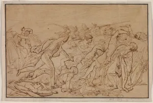 Study for The Revolt of Cairo, 1810. Creator: Anne-Louis Girodet de Roucy-Trioson (French