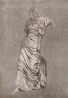 Baronaron Collection: Study for Rizpah, c1870, (1897). Artist: Frederic Leighton