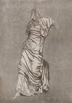 Frederick Lord Leighton Prints: Study for Rizpah, c1870, (1897). Artist: Frederic Leighton