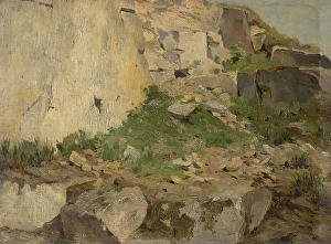 Cordak Prints: Study of Rocks, 1900-1930. Creator: Ludovit Cordak