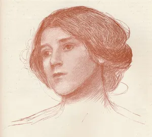 From a study in sanguine, c1899. Artist: John William Waterhouse