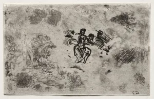 1604 1682 Prints: Study of a Seated Woman and other Sketches. Creator: Claude Lorrain (French, 1604-1682)