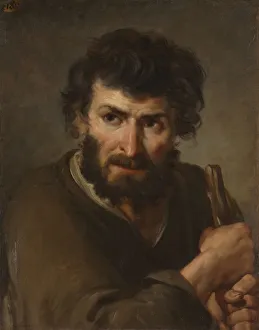 Study of a Shepherd, 1700s. Creator: Unknown