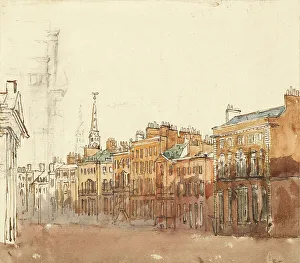 Study of a Street, c1840s. Creator: David Cox the Elder