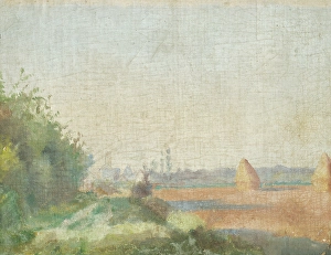 Pale Colour Prints: Study of Summer Landscape, 1890-1900. Creator: Ladislav Mednyanszky