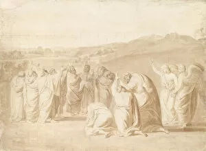 Ascension Gallery: Study for 'The Ascension', 1774. Creator: John Singleton Copley