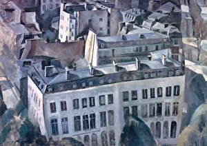 Delaunay Prints: Study for `The City, 1909-1910. Artist: Robert Delaunay