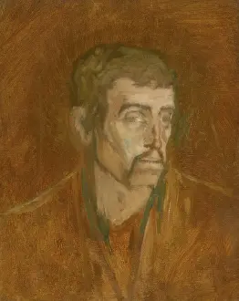 Unhappy Prints: Study of Unhappy Man, 1880-1900. Creator: Ladislav Mednyanszky