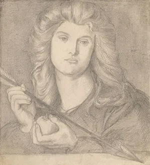 Study for Venus Verticordia. Creator: Dante Gabriele Rossetti (British, 1828-1882)