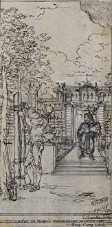 Sapling Prints: Study for Vignette-Frontispiece in Poncelets Principes Generaux pour Servir à