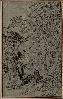 Study for the Vignette of Lucretius's 'De la Nature des Choses', Vol