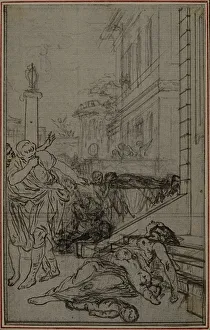 Study for the Vignette of Lucretiuss De la Nature des Choses, Vol