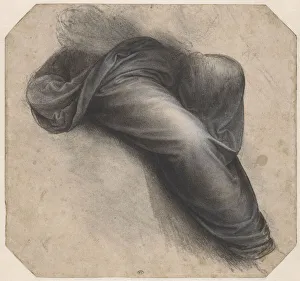 E Du Louvre Prints: Study for Virgin and Child with Saint Anne, c. 1508. Creator