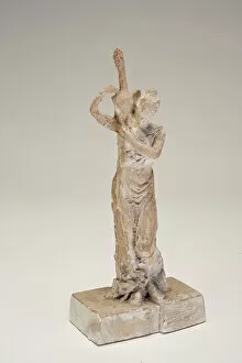 Eakins Thomas Cowperthwaite Gallery: Study after William Rushs 'Water Nymph and Bittern', c. 1876 / cast c. 1931
