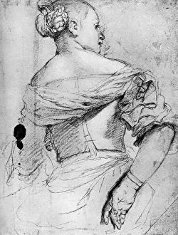 Paulo Veronese Prints: Study of a woman, 1913. Artist: Paolo Veronese