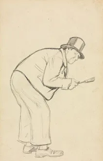 Study for A Woman Hater. Creator: Charles Samuel Keene (British, 1823-1891)