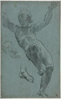 Study of a Youth for the Loggia of Cupid and Psyche, 1611/13. Creator: Ludovico Cardi