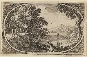 Stump Prints: The Stump near the River. Creator: Herman van Swanevelt