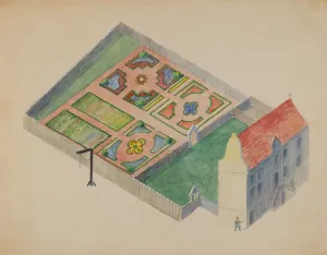 Stuyvesant's Great House, c. 1936. Creator: George Stonehill Stuyvesant's Great House, c. 1936. Creator: George Stonehill