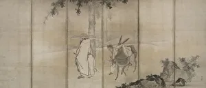 Momoyama Period Prints: Su Shi (So Shoku), early 1600s. Creator: Unkoku T?gan (Japanese, 1547-1618)