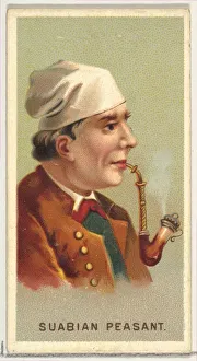 Stereotype Prints: Suabian Peasant, from Worlds Smokers series (N33) for Allen & Ginter Cigarettes
