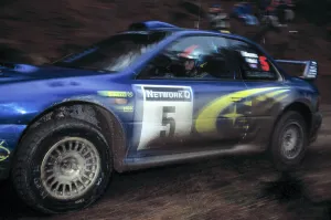Rally Race Prints: Subaru Impreza WRC99