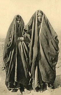 Pierced Prints: Subean Girls, c1918-c1939. Creator: Unknown
