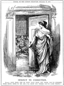 Subject to Correction, 1912. Artist: Leonard Raven-Hill