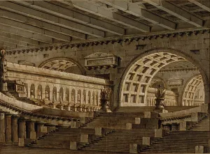 Subterranean Prints: Subterranean Mausoleum, 1780/1790. Creator: Pietro Gonzaga