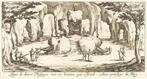 Callot Jacques Collection: Subtitle for 'Various Landscapes', 1635 or after. Creator: Unknown