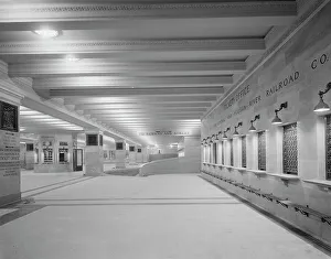 Rail Road Prints: Suburban concourse, Grand Central Terminal