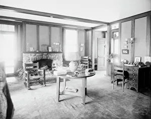 Rocking Chair Prints: Suburban home of Mrs. Robert Hoe Jr