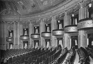 Auditorium Gallery: A successful and unusual treatment of boxes, Al Ringling Theatre, Baraboo, Wisconsin, 1925